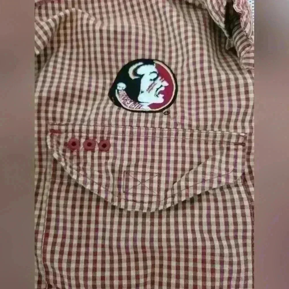 Men's Long Sleeved Columbia Button Down - Florida Seminoles Size Medium - Picture 3 of 4